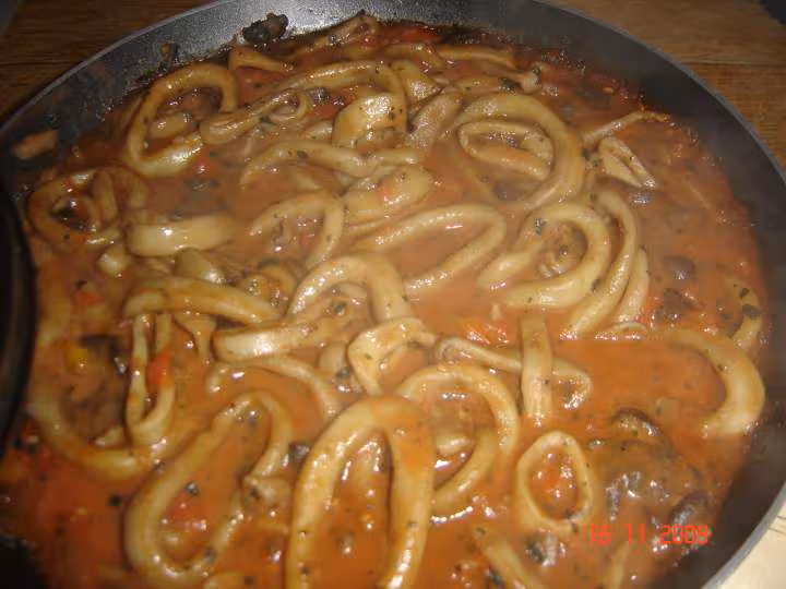 Marmite de calamars
