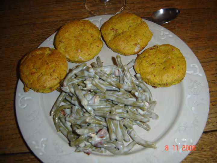 Scone au bacon