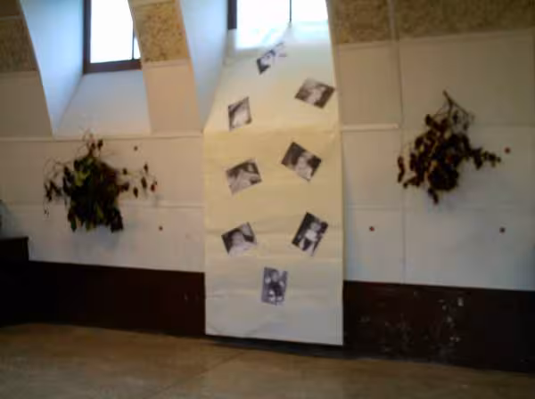 Mur avec photos