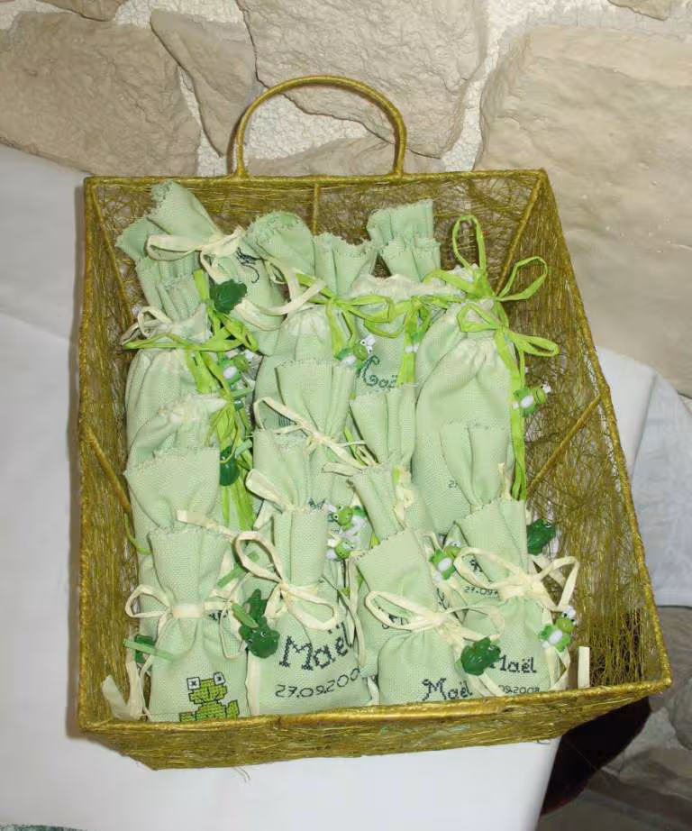 Les sachets de dragees