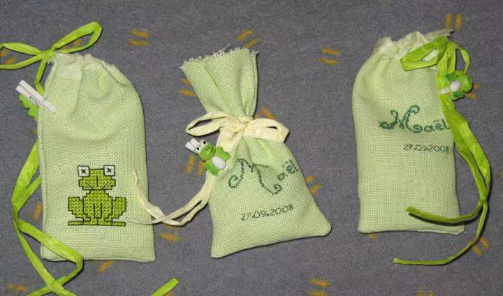 Les sachets de dragees