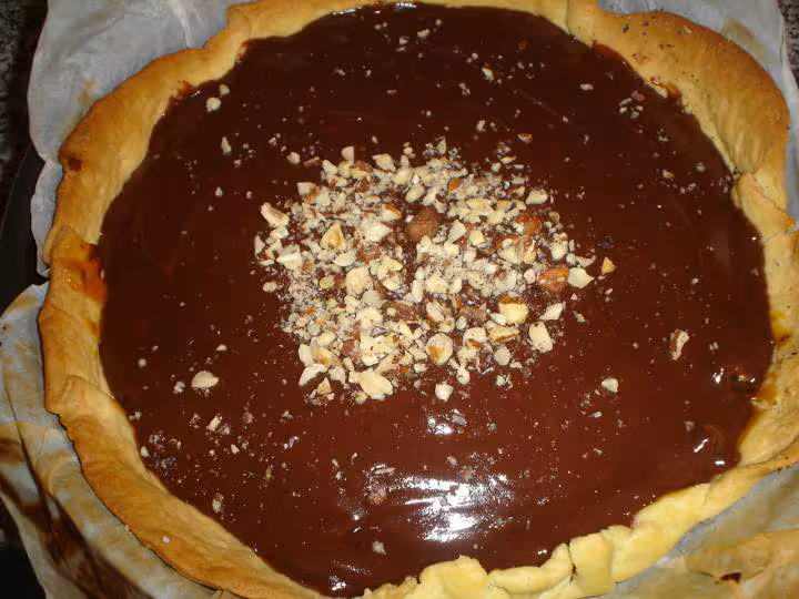 Tarte pralinoise noisette