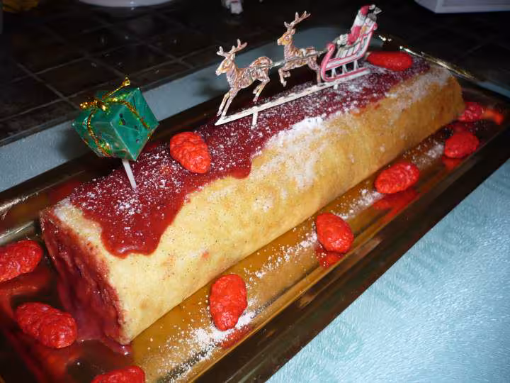 Buche aux pralines