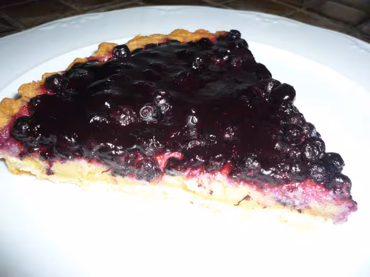 Tarte aux myrtilles