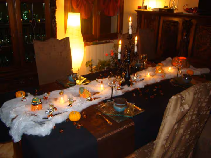 Deco de table pour halloween 10