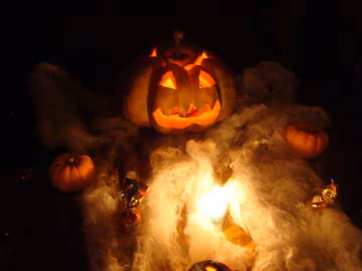 Deco de table pour halloween 3