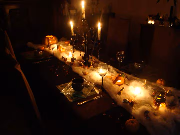 Deco de table pour halloween 6