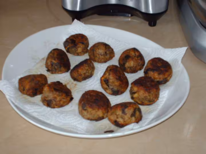 Boulettes d aubergine