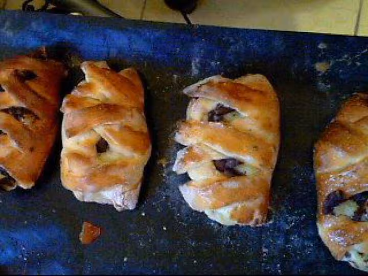 Briochettes aux eclats de chocolat