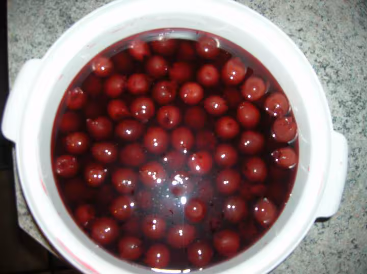 Cerises grignote