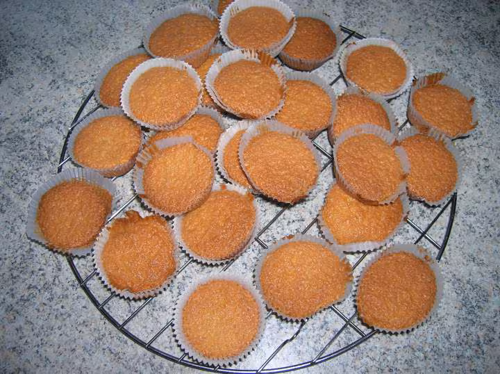Muffins a la oix de coco
