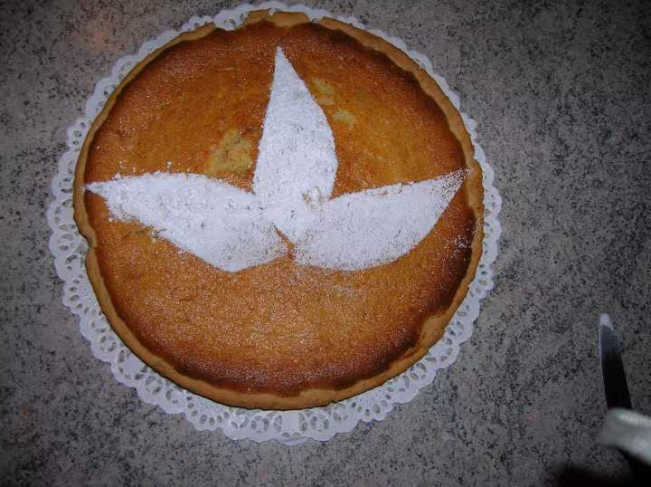 Tarte a la ricotta et au pommes