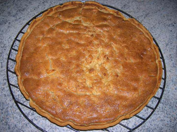 Tarte au mascarpone et aux pommes
