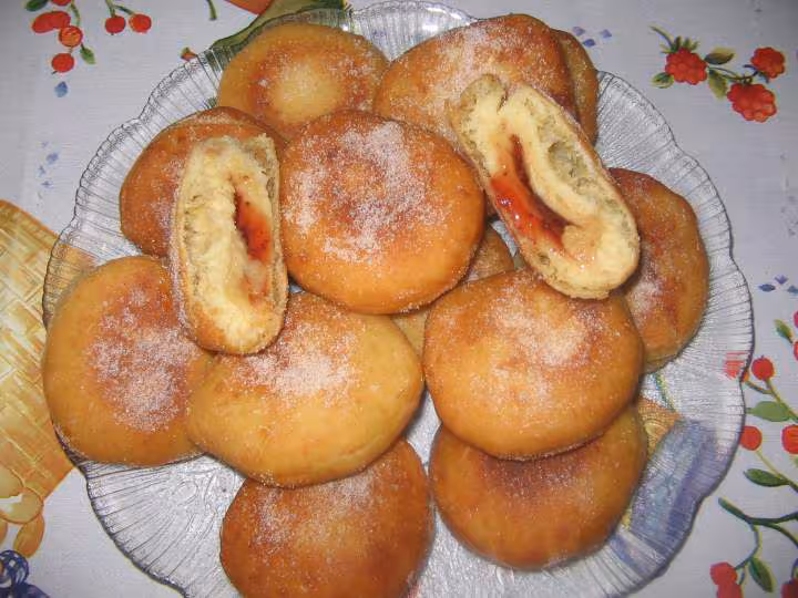 Beignets a la confiture