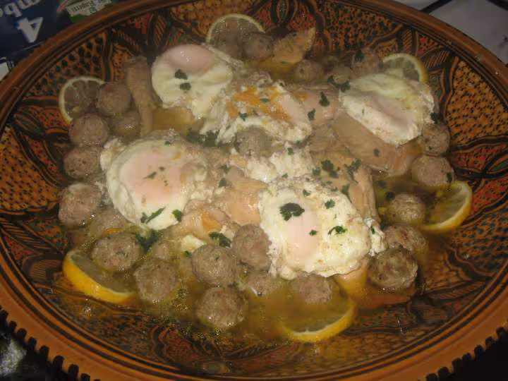 Chtitha beldjaj poulet