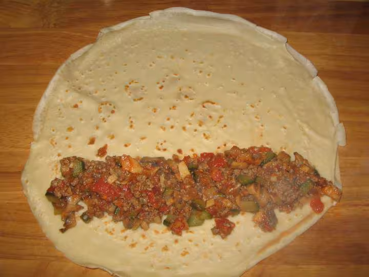 Crepes farcies