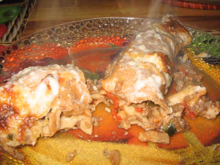 Crepes farcies