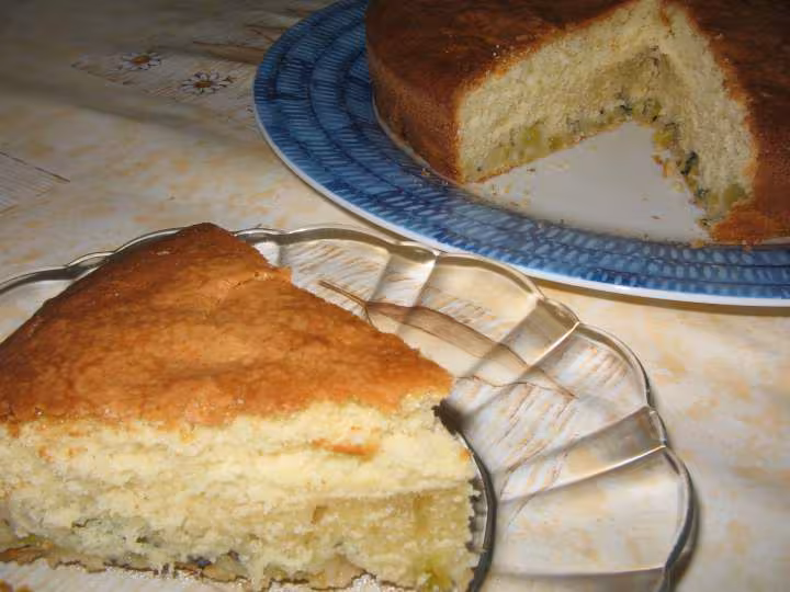 Gateau aux kiwis la part de mina p