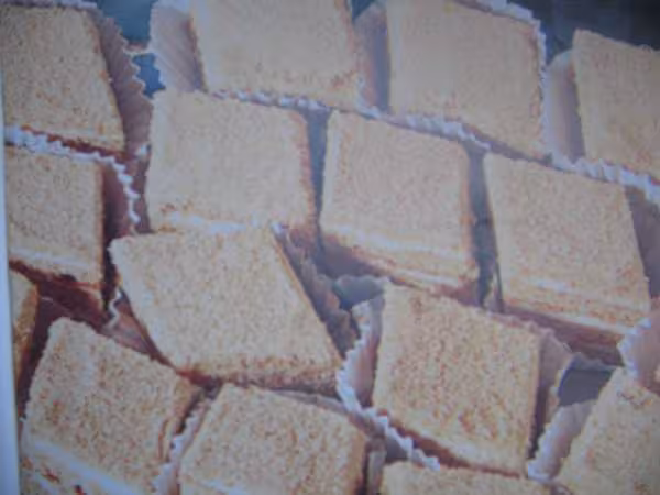 Gateaux a la creme de semoule