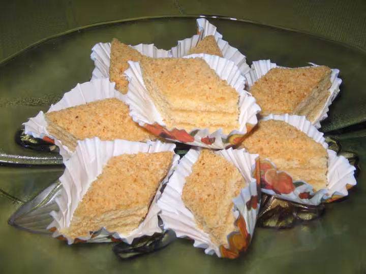 Gateaux a la creme de semoule