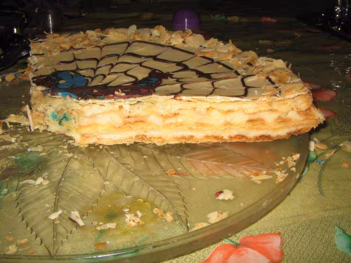 Millefeuilles coupe