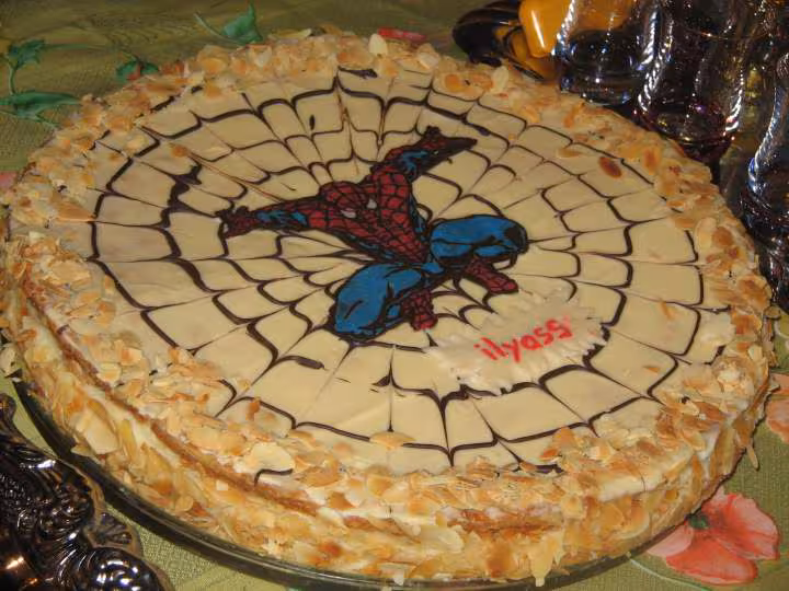Millefeuilles spiderman