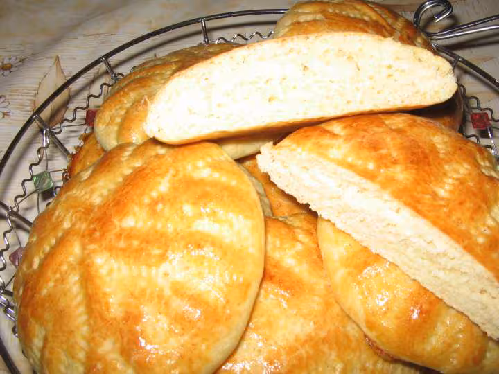 Mini khobz brioche a la semoule