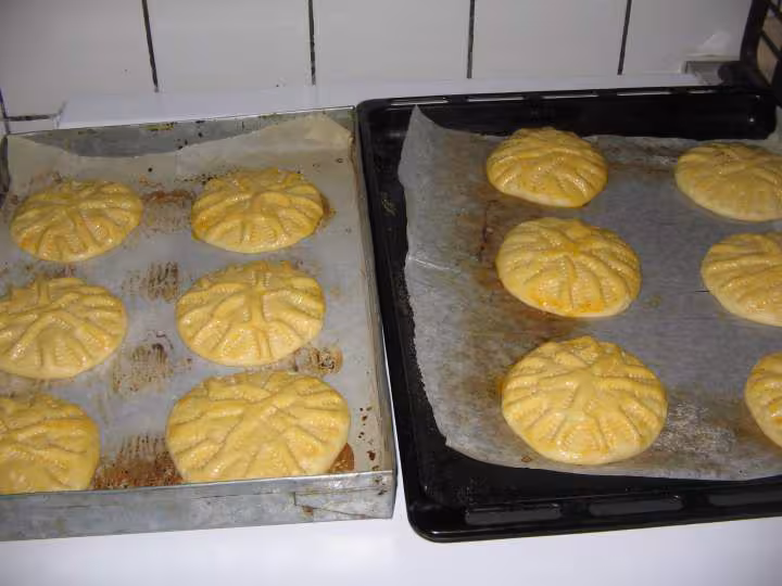 Mini khobz brioche a la semoule avant cuisson
