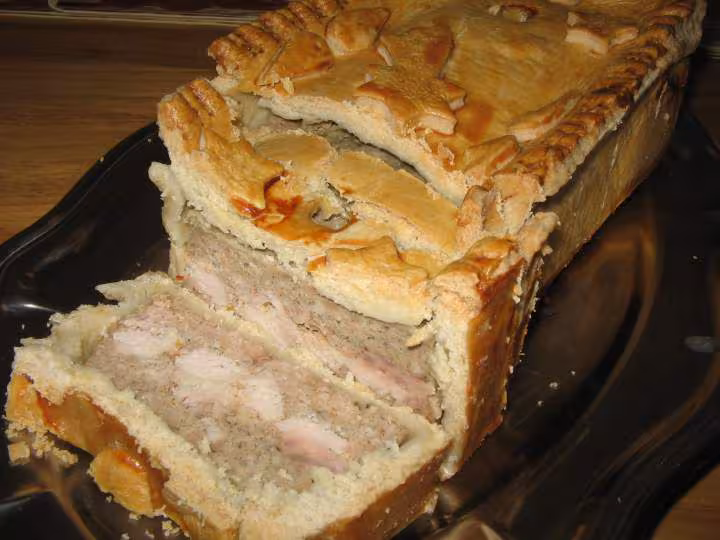 Pate en croute coupe