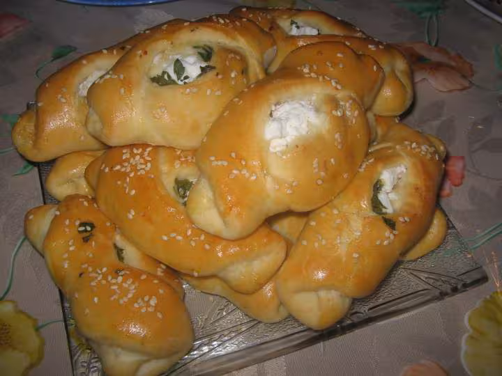 Petits pains a la feta