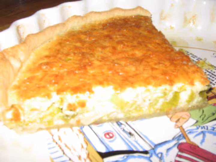 Tarte au poireaux