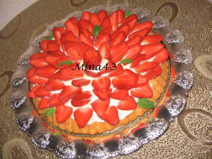 Tarte aux fraises