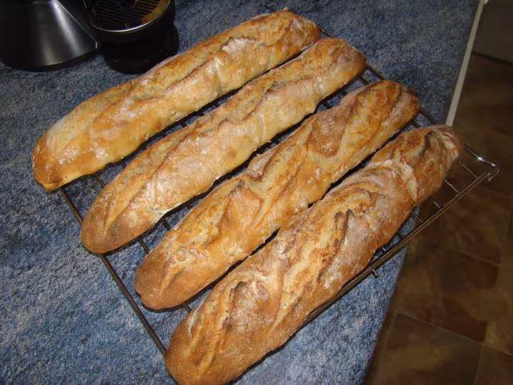 Baguettes psp 2eme utlisation levain
