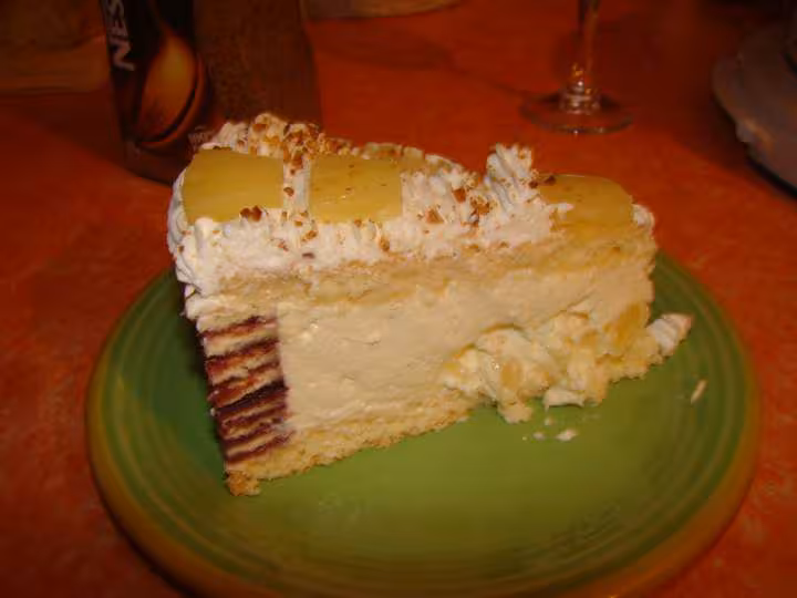 Bavarois a l ananas
