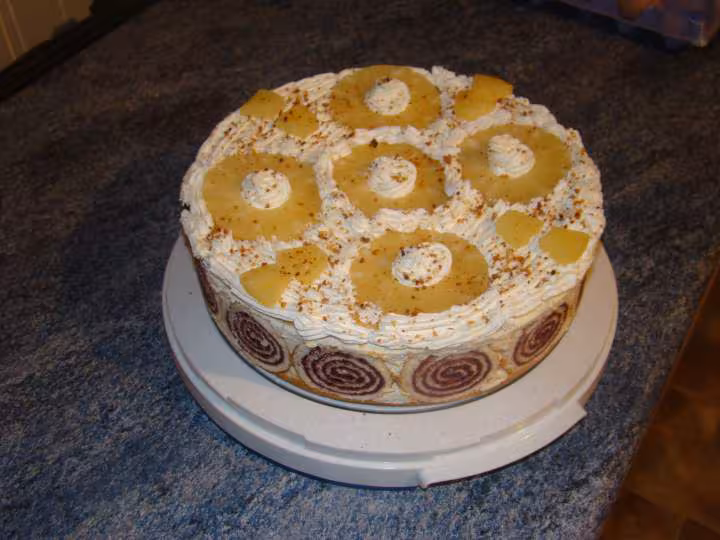 Bavarois a l ananas 2