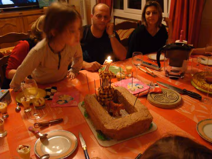 Gateau anniversaire ludivine fort boyard