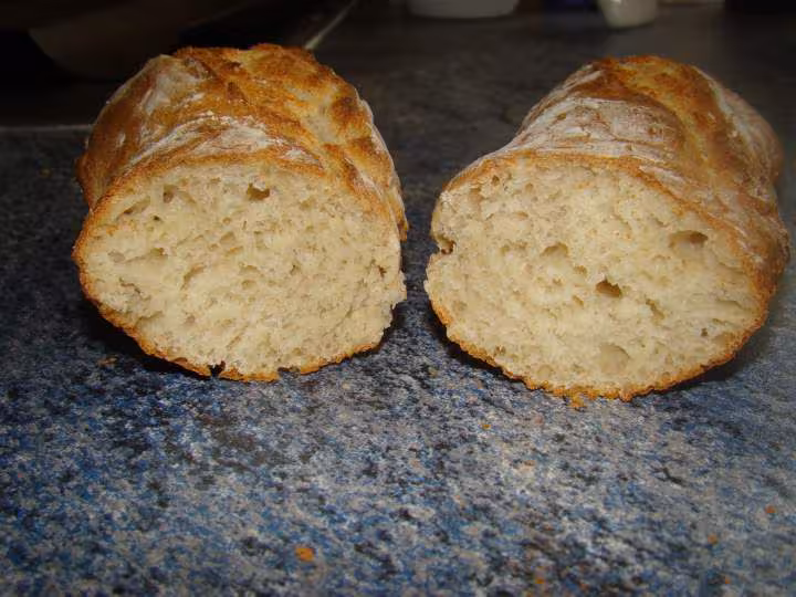 Interieur baguettes psp au levain