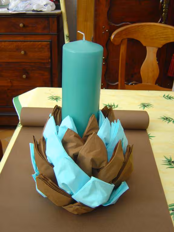 Creation serviette papier
