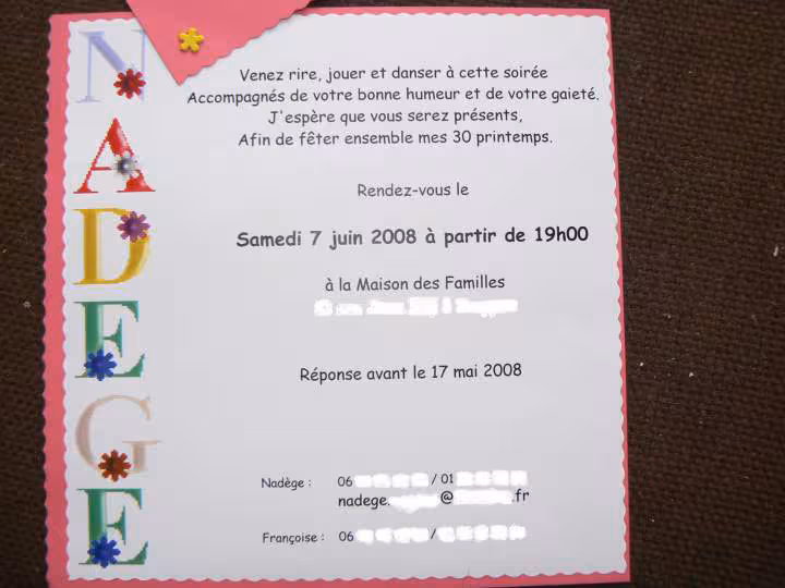 Invitation ouverte