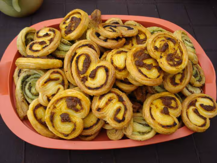 Palmiers et roules sales