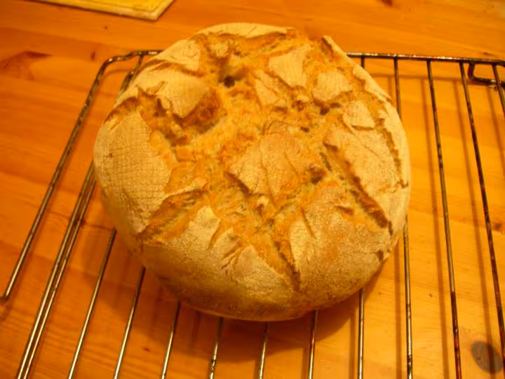 Pain au levain en cocotte