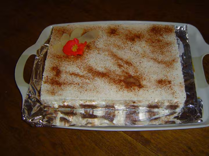Bavarois aux poires