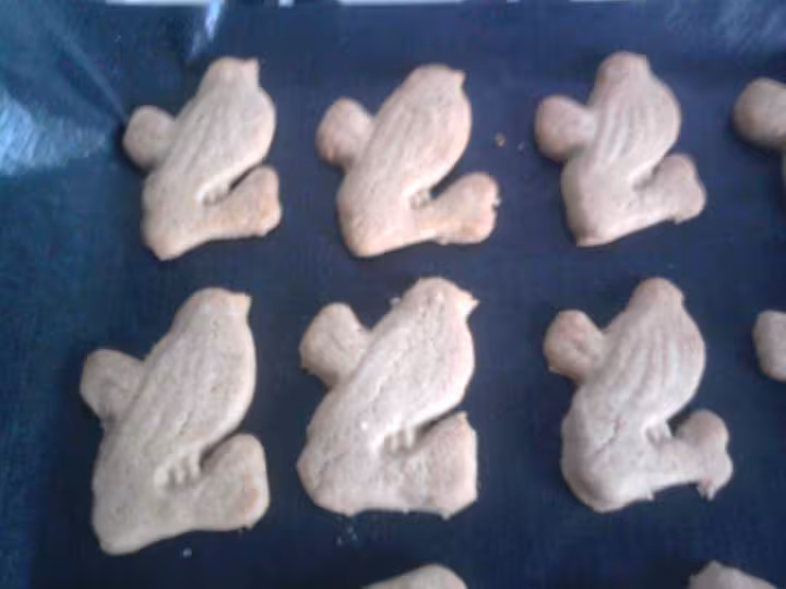 Biscuits aux epices apres cuisson
