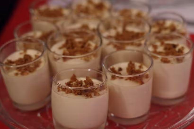 Panna cotta foie gras