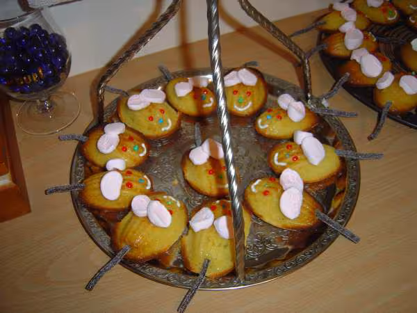 Madeleines pour anniversaire clara