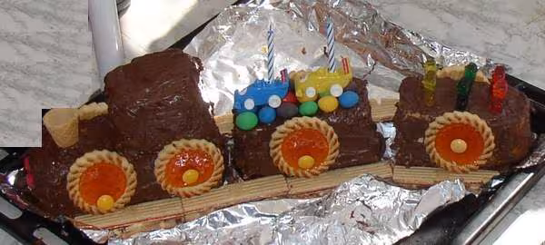 Gateau train