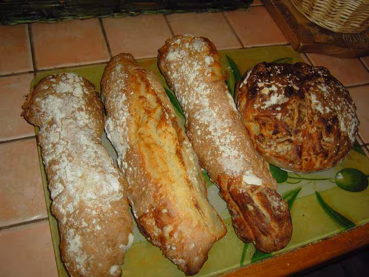 Mon pain sans petrissage avant et apres