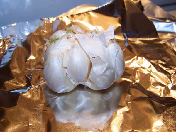 Ail cru papillote