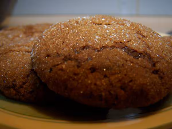 Ginger snap cookies
