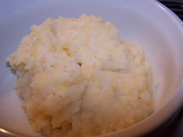 Puree legere pommes de terre et panais finie